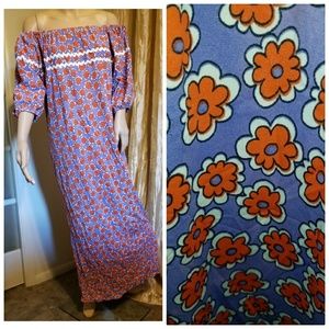 Homemade 70s maxi dress